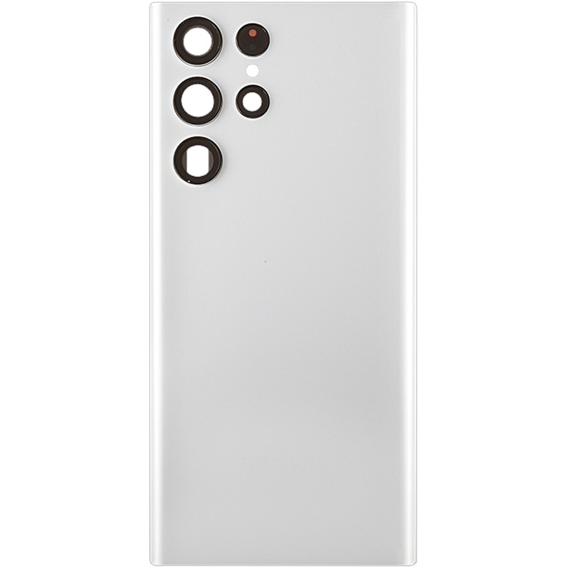 Samsung Galaxy S22Ultra Back Glass Phantom White With Camera Lens